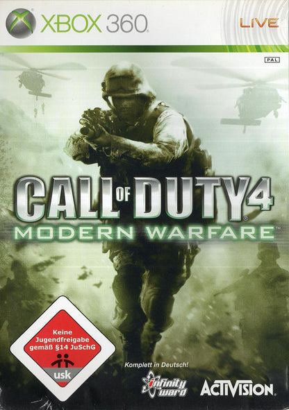 Call of Duty 4: Modern Warfare - Xbox 360 Vorderseite
