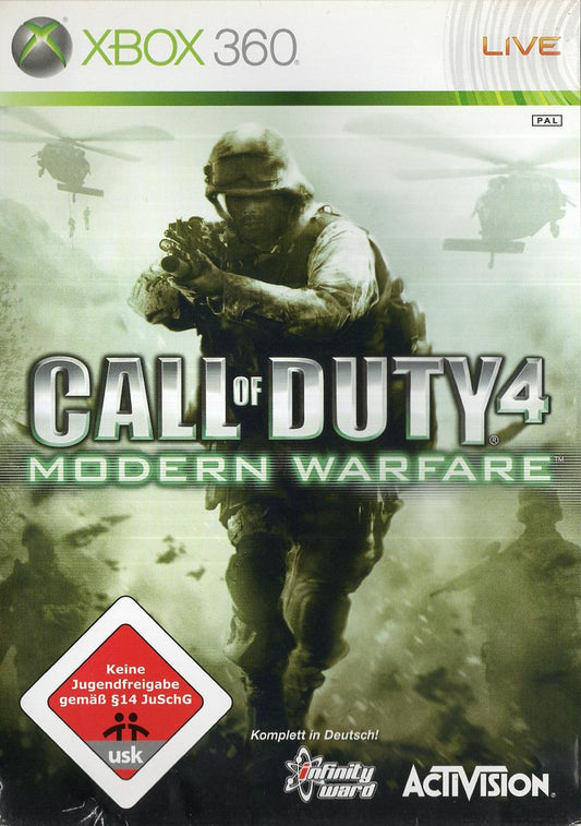 Call of Duty 4: Modern Warfare - Xbox 360 Vorderseite