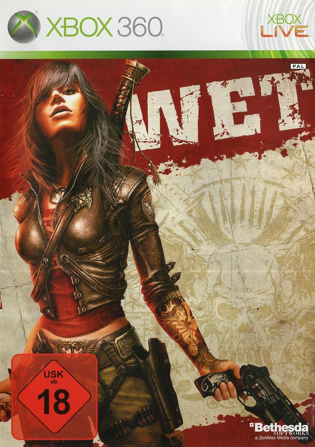 Wet - Xbox 360 Vorderseite