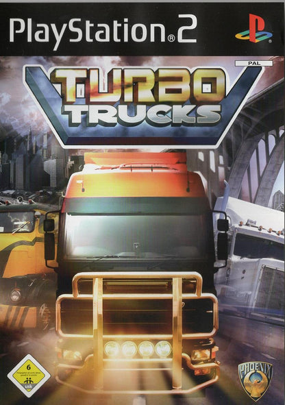 Turbo Trucks - PlayStation 2 Vorderseite