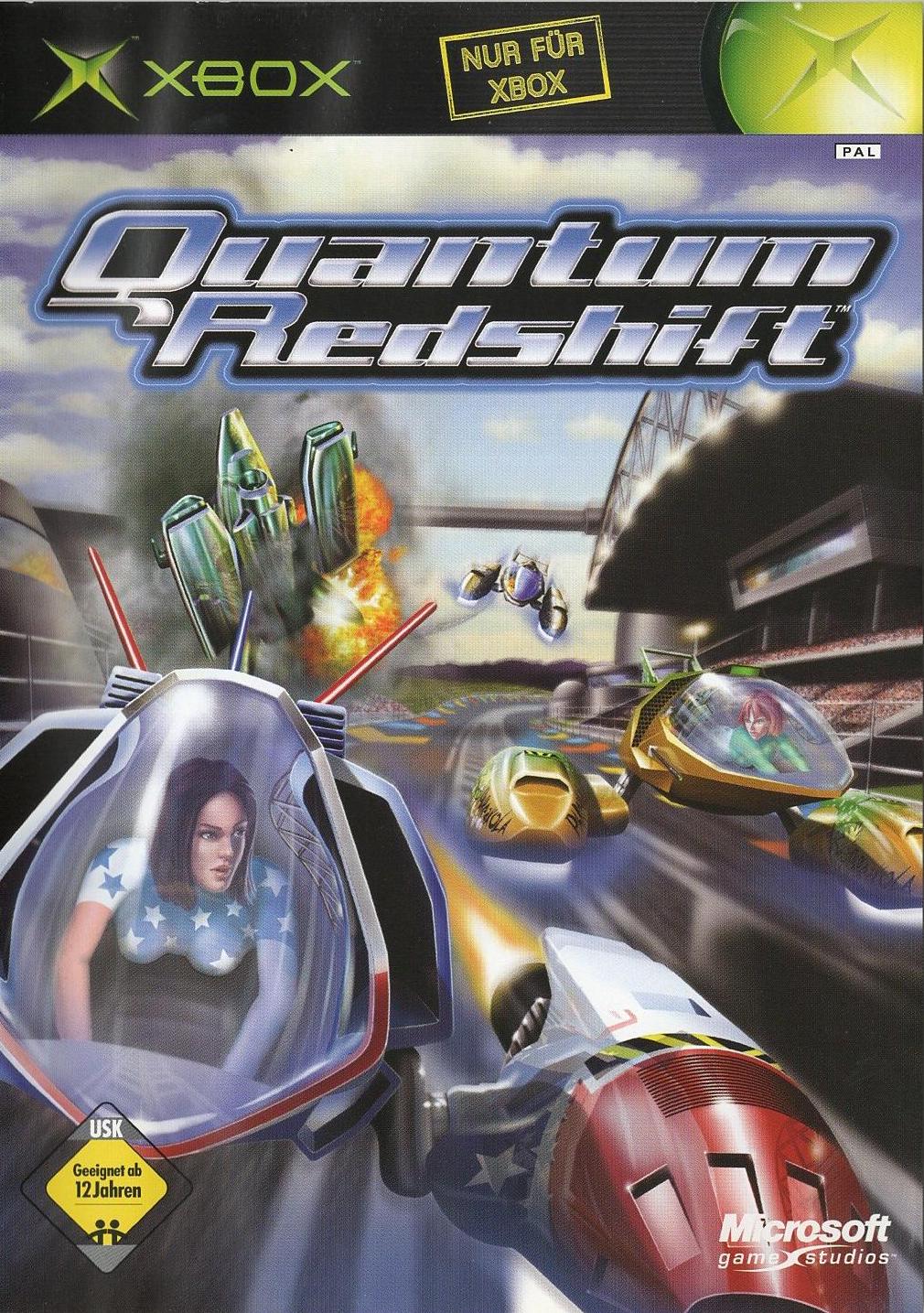 Quantum Redshift - Xbox Vorderseite