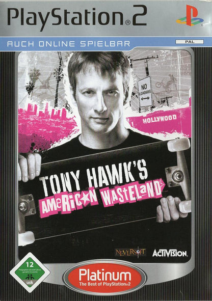 Tony Hawk's American Wasteland - PlayStation 2 Vorderseite