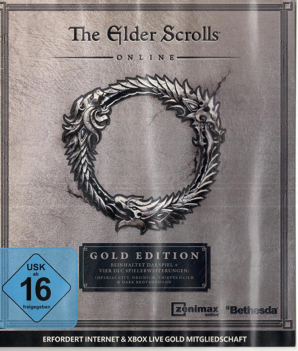 The Elder Scrolls Online: Gold Edition - Xbox One Vorderseite
