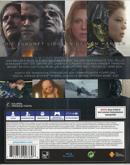 Death Stranding - PlayStation 4 Rückseite