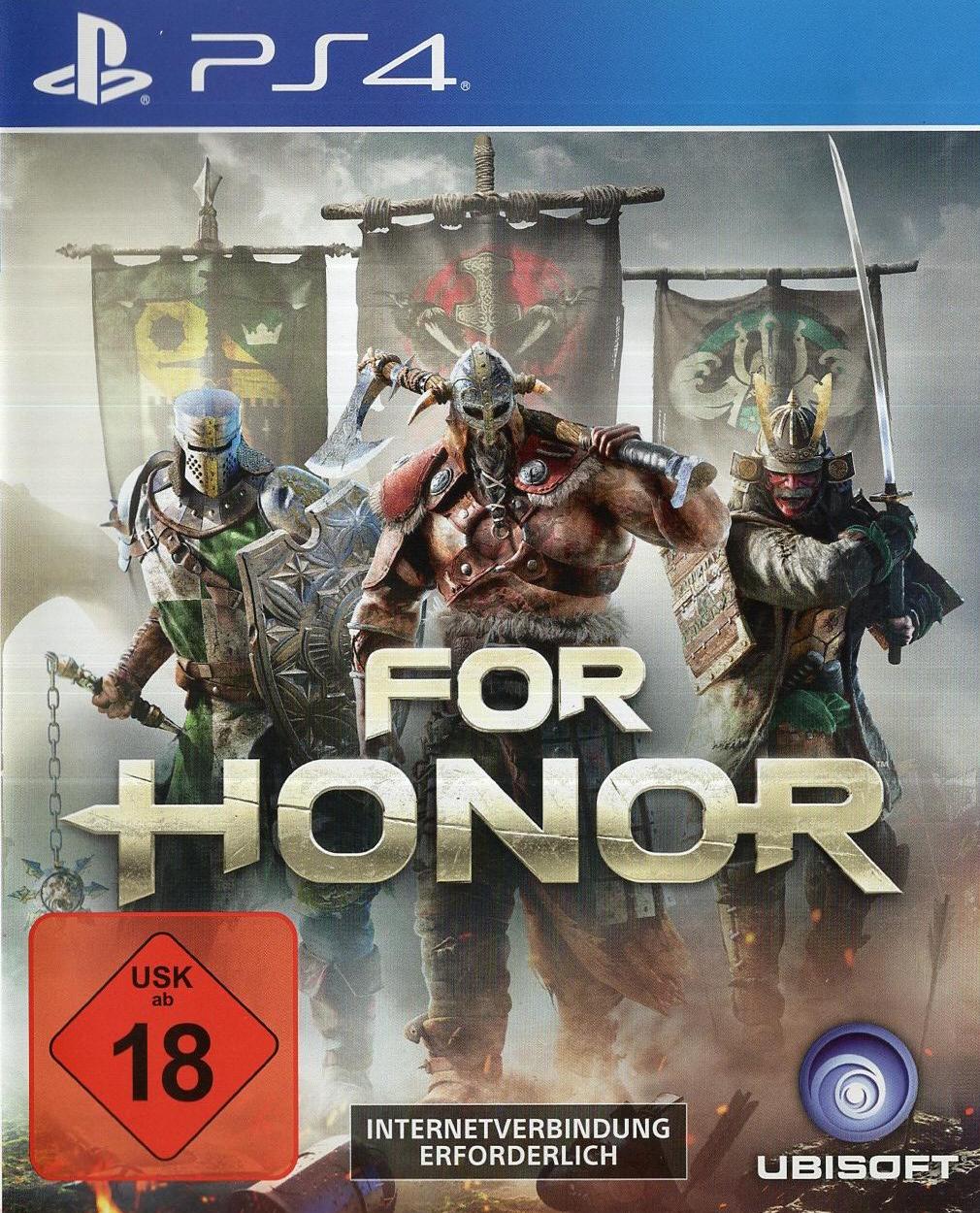 For Honor - PlayStation 4 Vorderseite