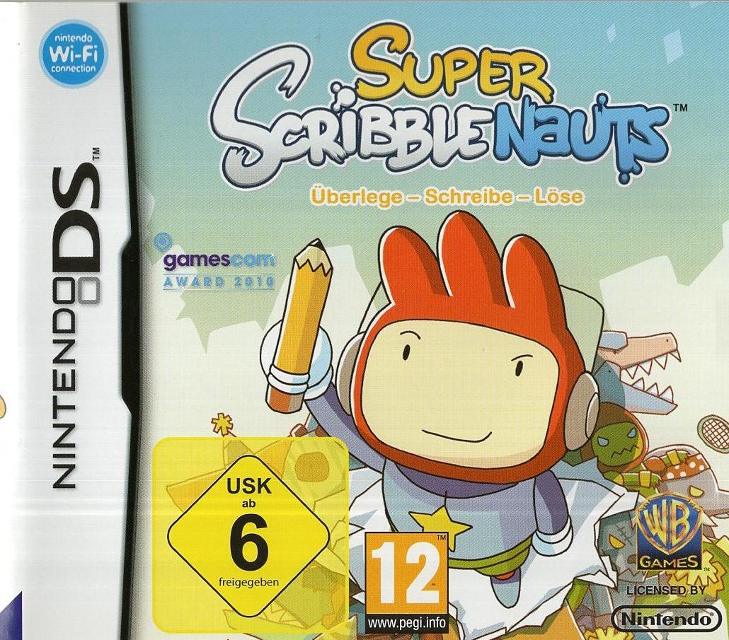 Super Scribblenauts - Nintendo DS Vorderseite