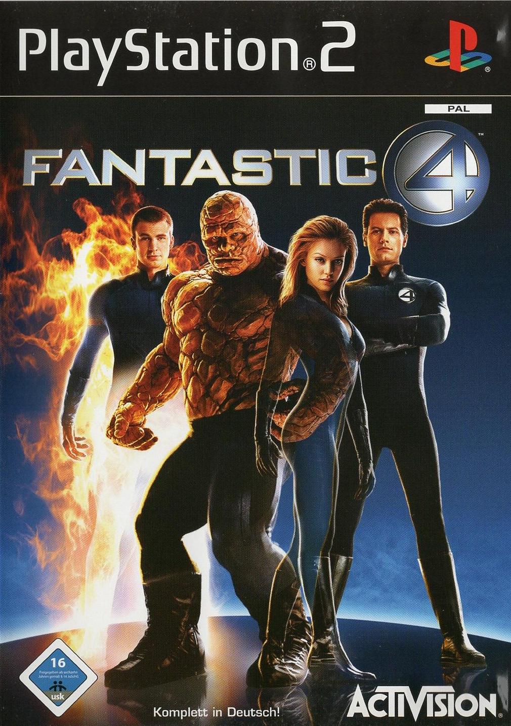 Fantastic 4 - PlayStation 2 Vorderseite
