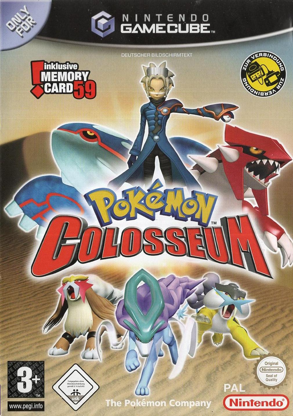 Pokémon Colosseum - Nintendo GameCube Vorderseite