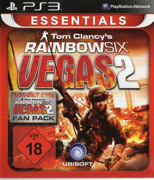 Tom Clancy's Rainbow Six: Vegas 2 - PlayStation 3 Vorderseite