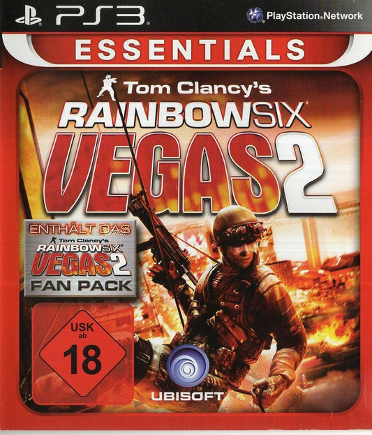 Tom Clancy's Rainbow Six: Vegas 2 - PlayStation 3 Vorderseite