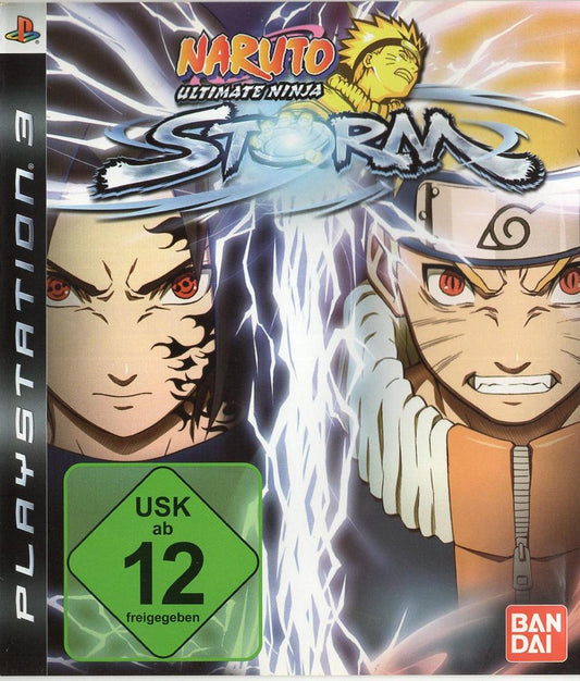 Naruto Ultimate Ninja Storm - PlayStation 3 Vorderseite