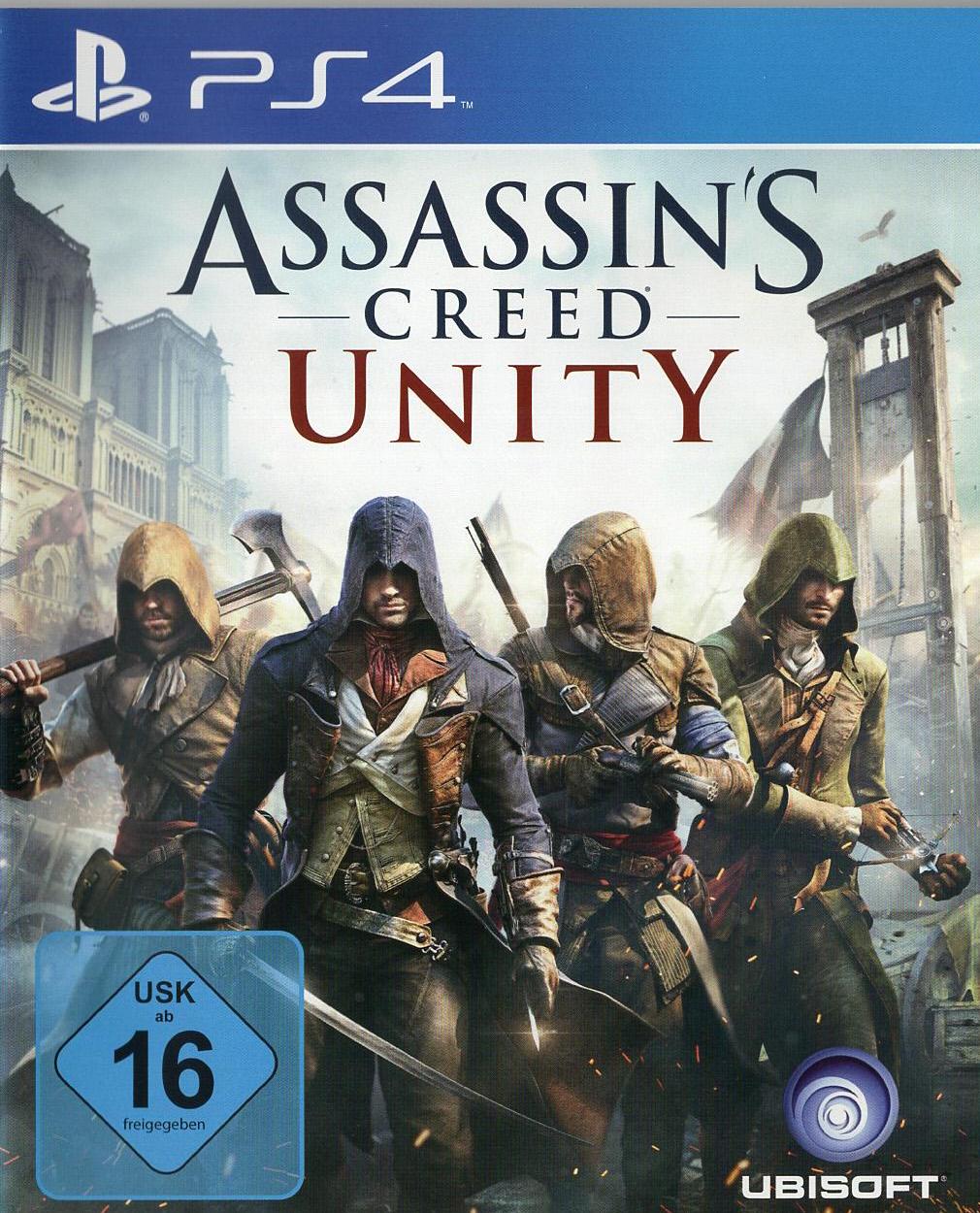 Assassin's Creed Unity - PlayStation 4 Vorderseite