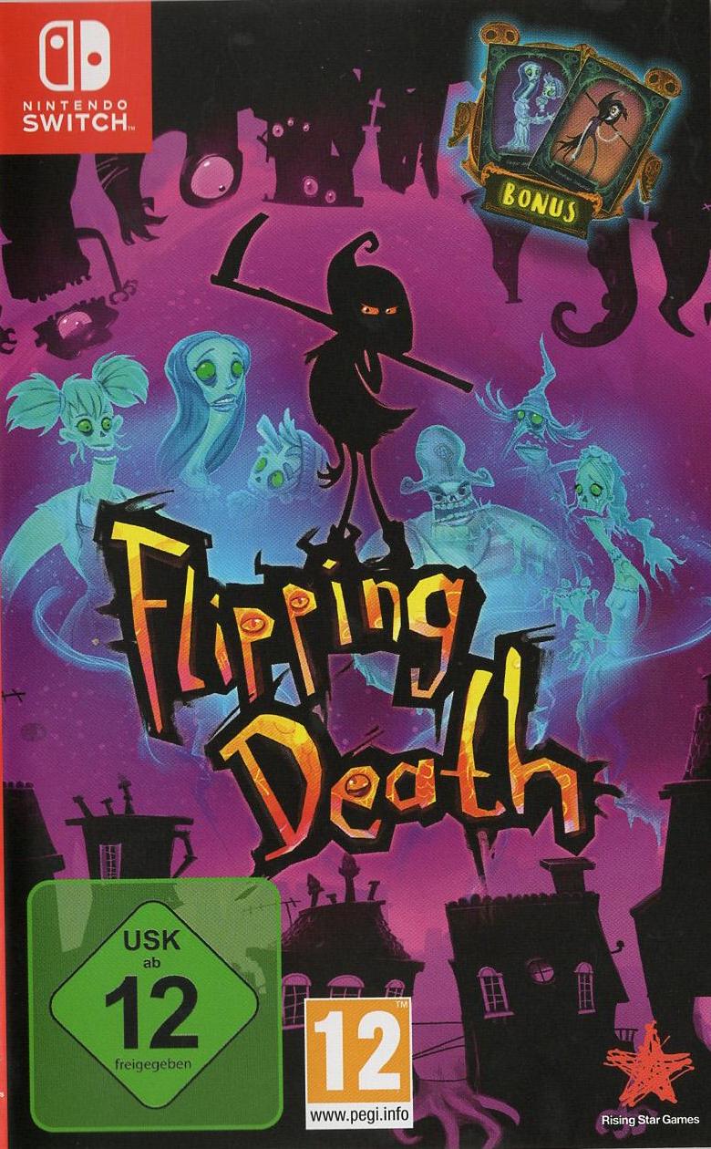 Flipping Death - Nintendo Switch Vorderseite